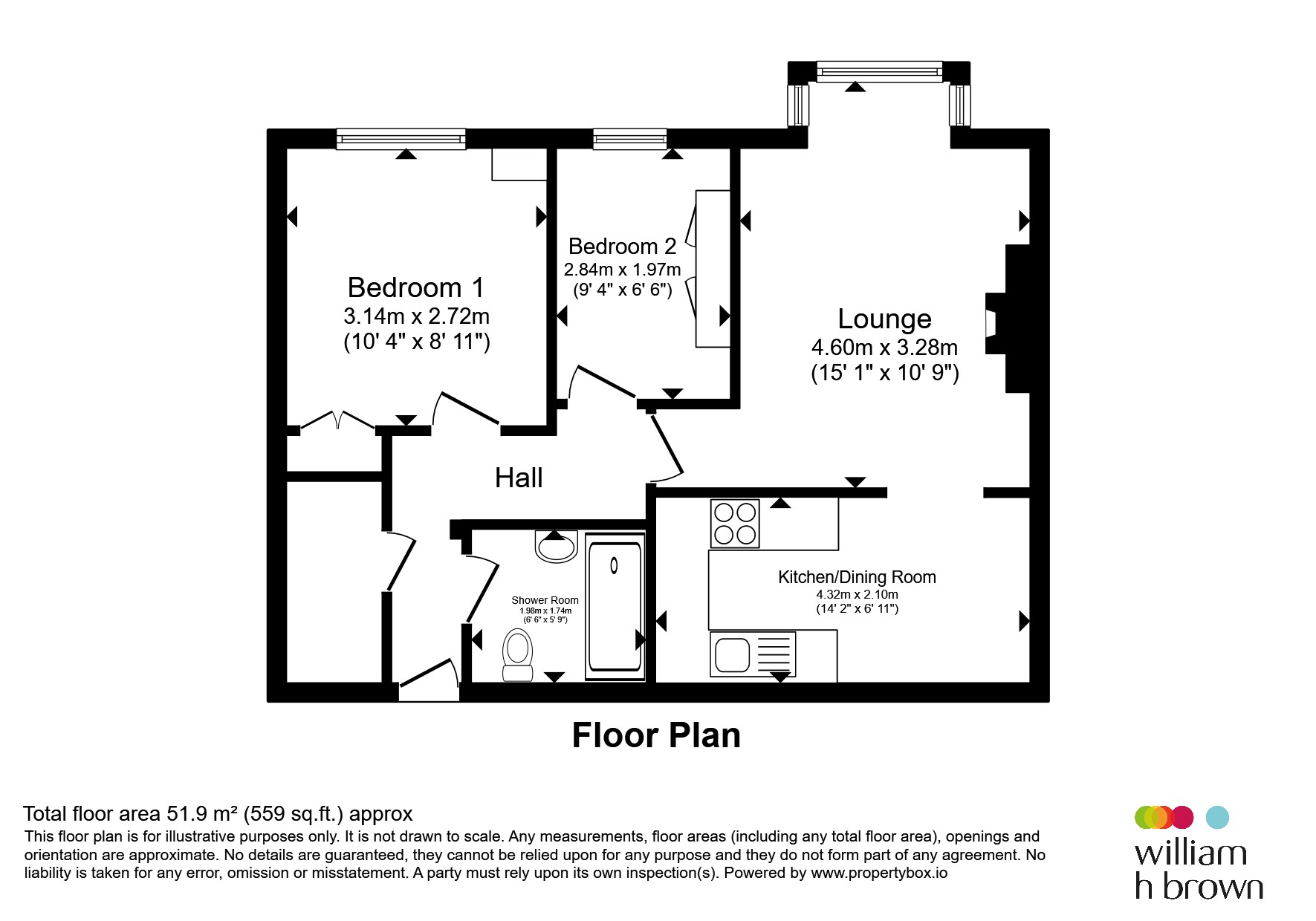 27, St Marys Mews, York floorplan