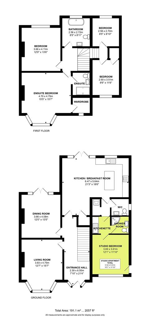 6, Northwood Road, Carshalton floorplan