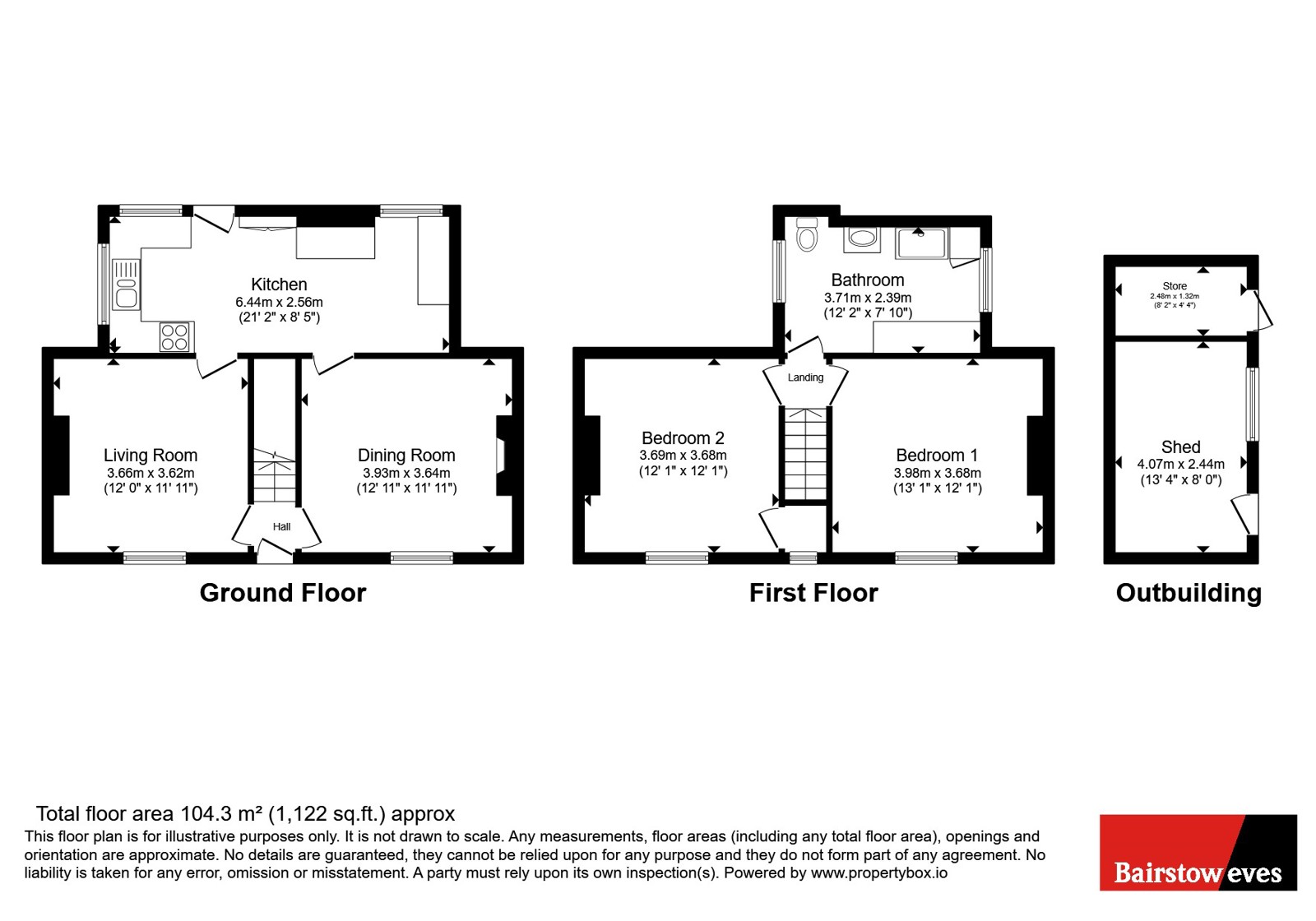 109, Lindon Road, West Midlands floorplan