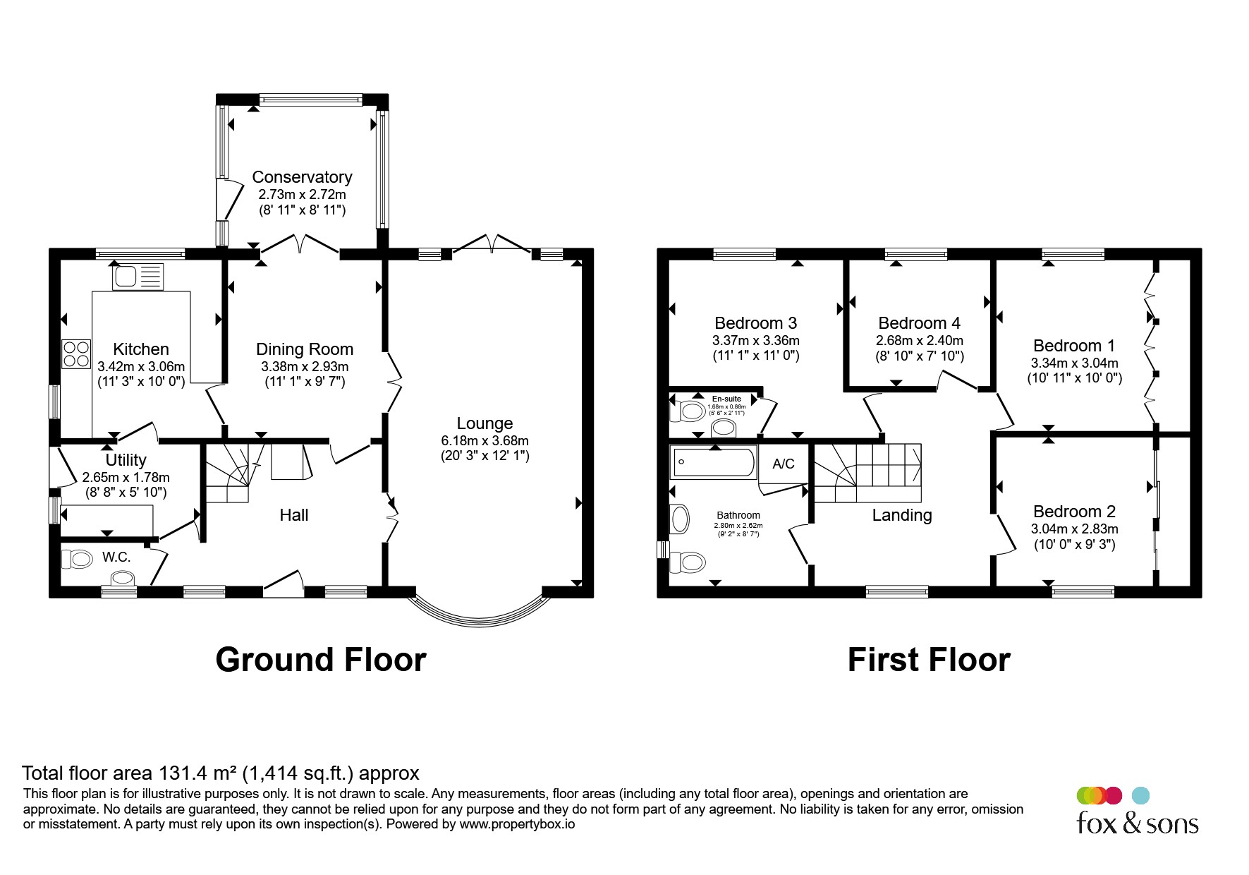 14, Winchester Gardens, Yeovil floorplan