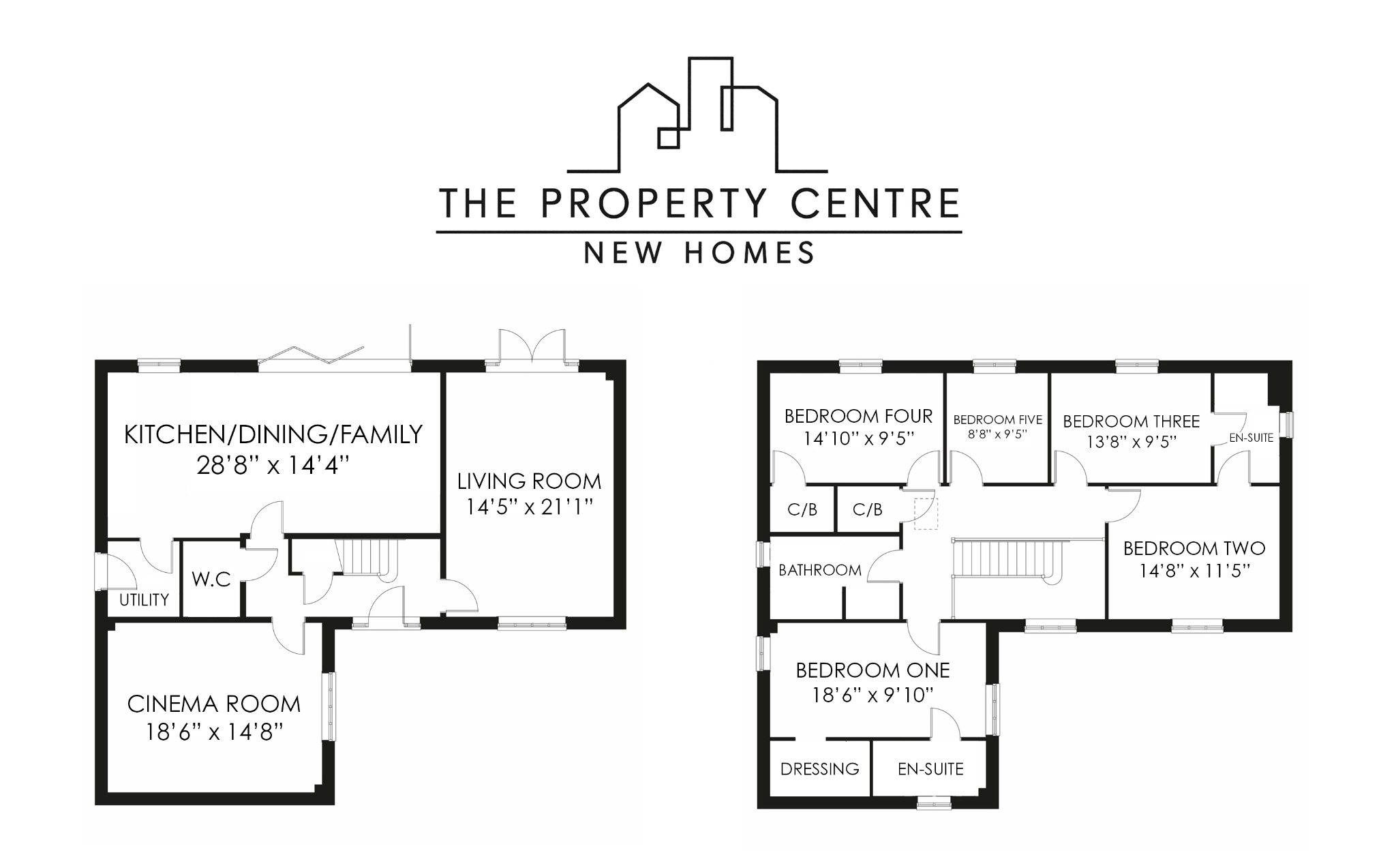 Plot 308, The Newhaven, Monkton Heathfield floorplan