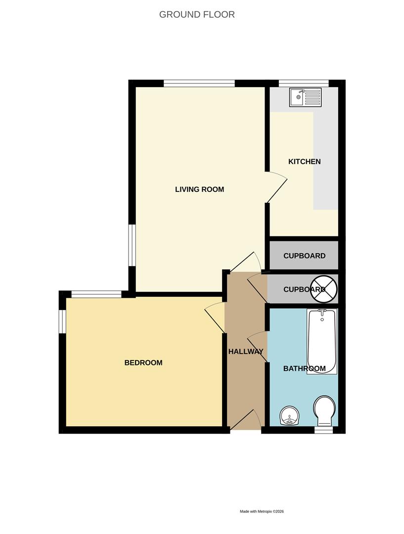47, Anson Way, Bridgwater floorplan