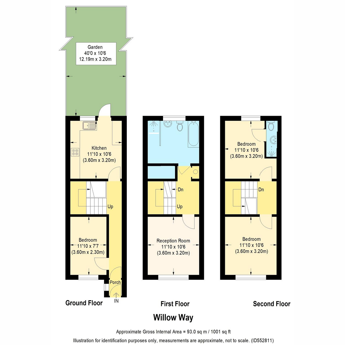35, Willow Way, Christchurch floorplan