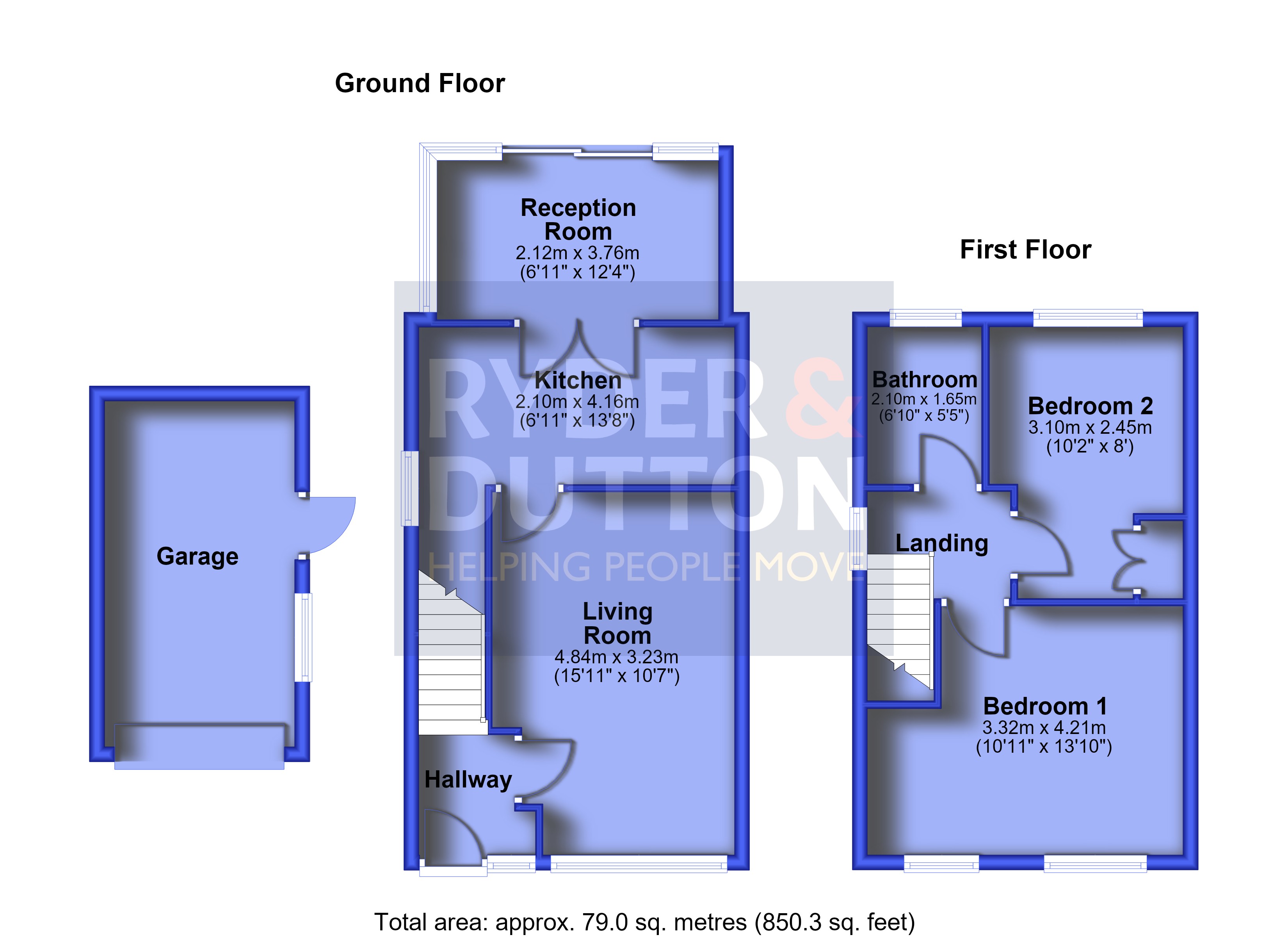 78, Knowl Road, Rochdale floorplan