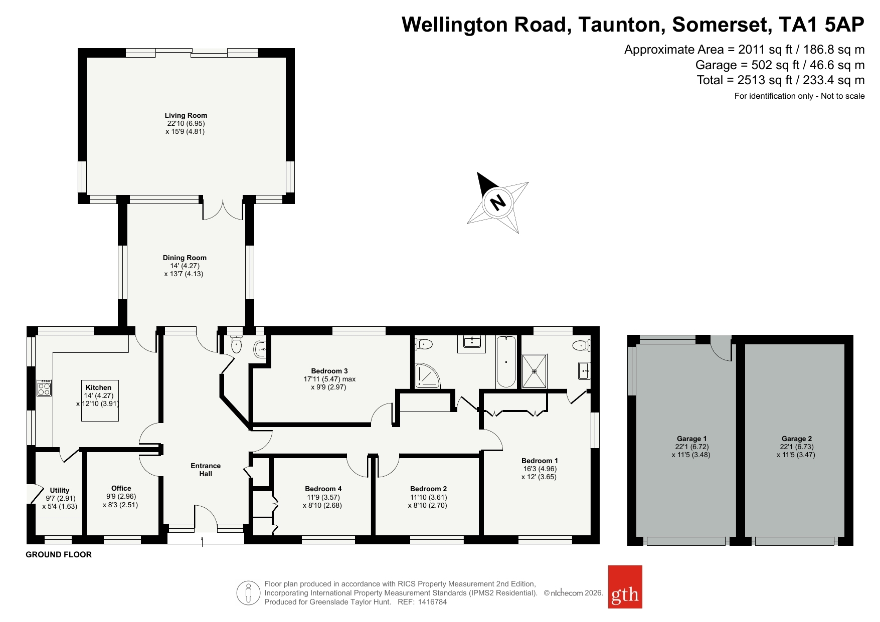 Beech Acre,, Wellington Road, Somerset floorplan