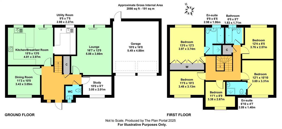 9, Ibis Close, Whitstable floorplan