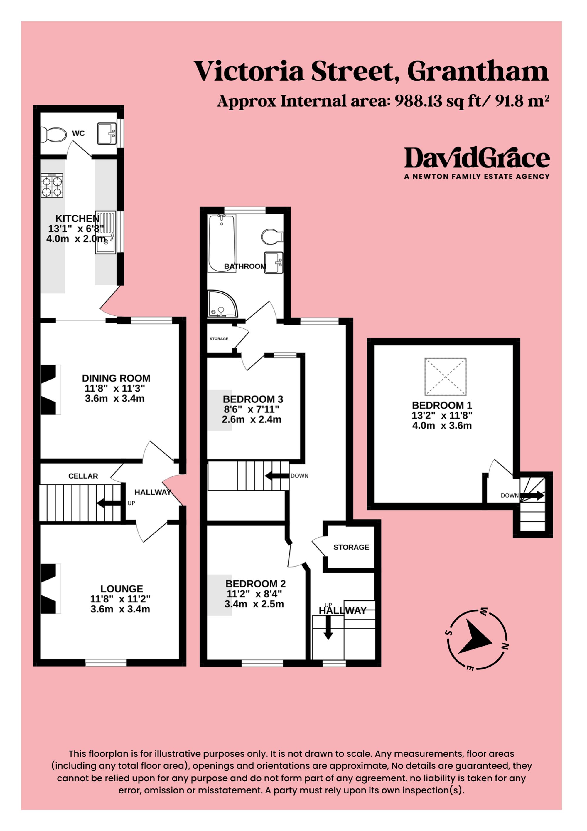 50 Victoria Street, Grantham floorplan
