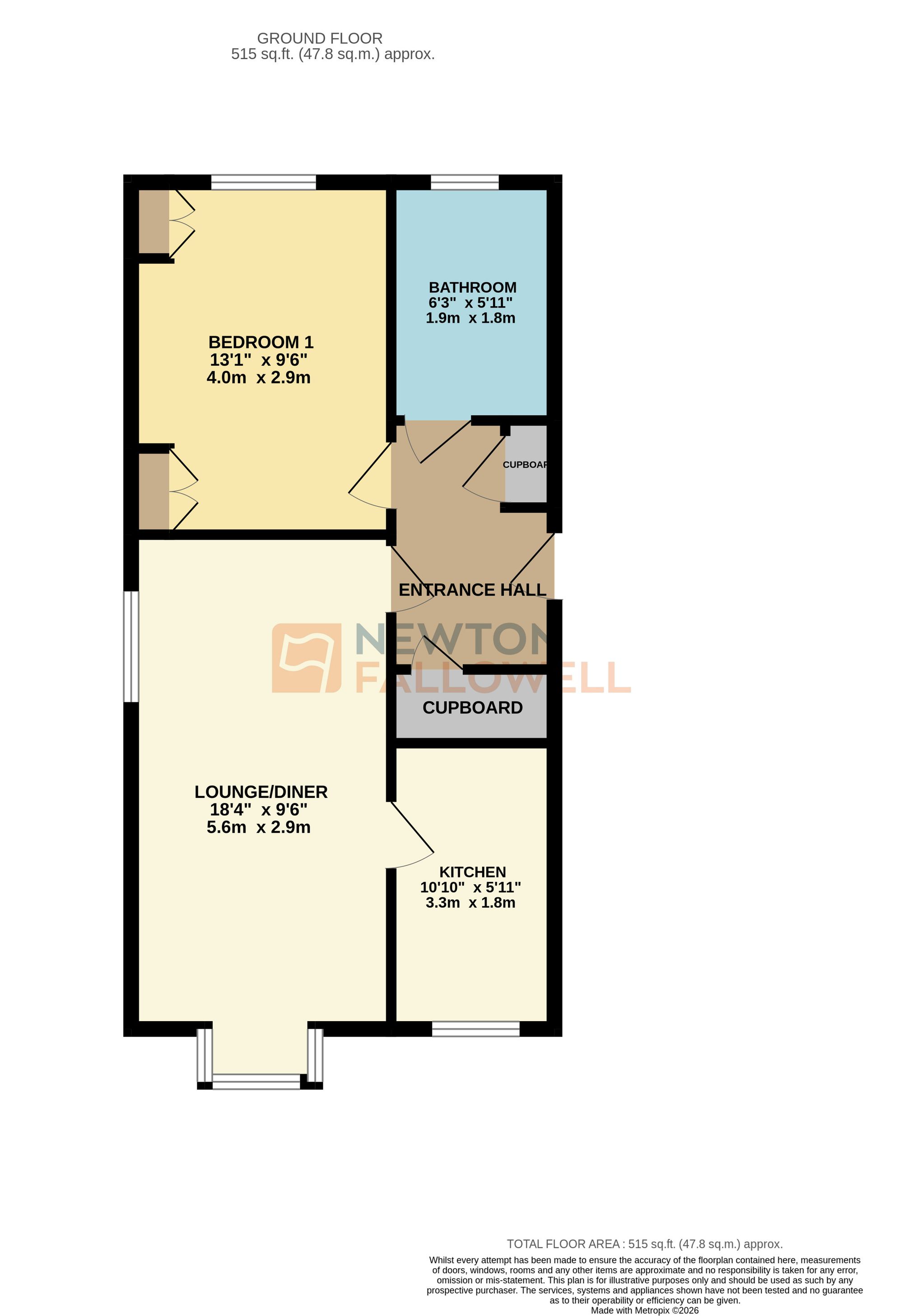 23 St. Pauls Close, Leicester floorplan