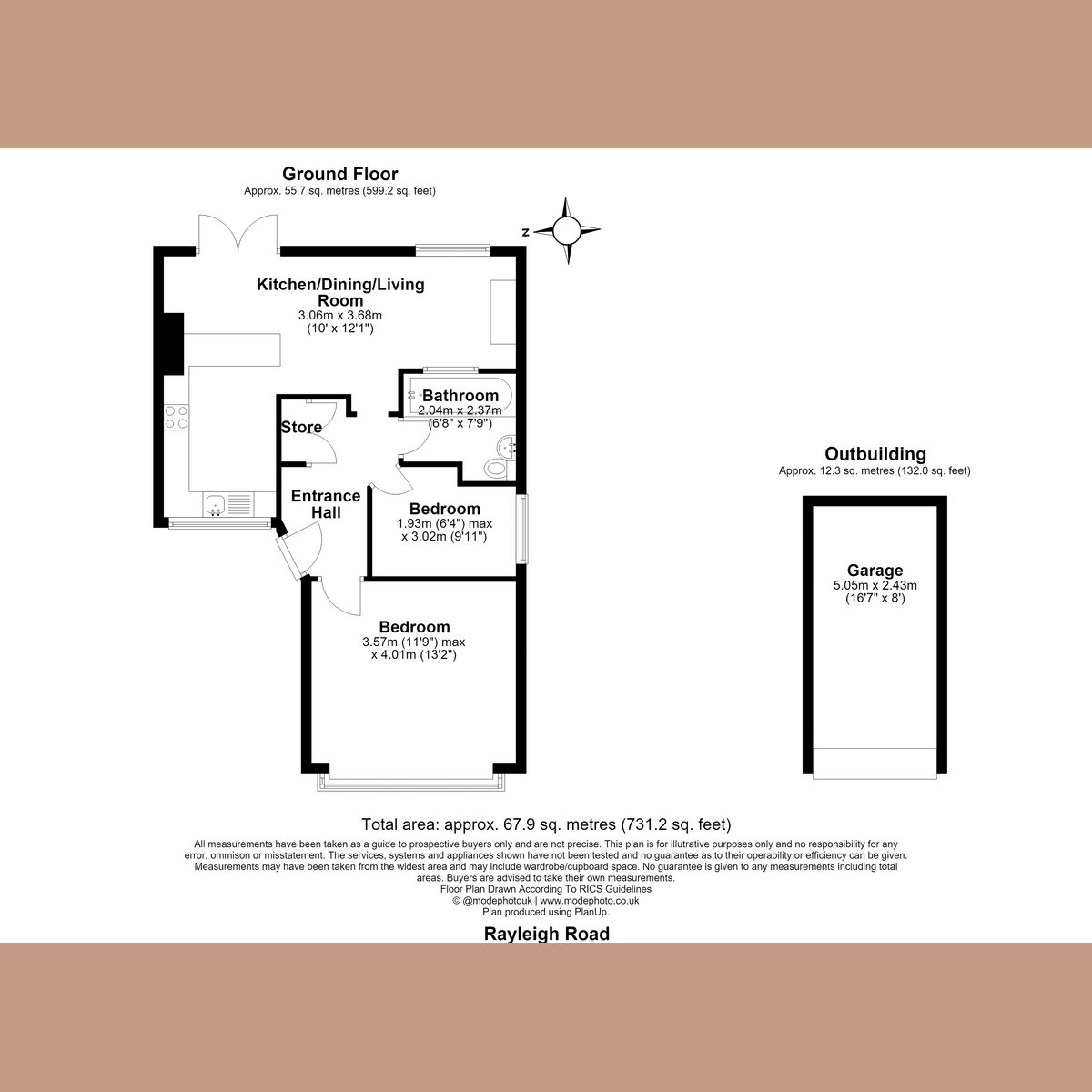 250, Rayleigh Road, Leigh-on-sea floorplan