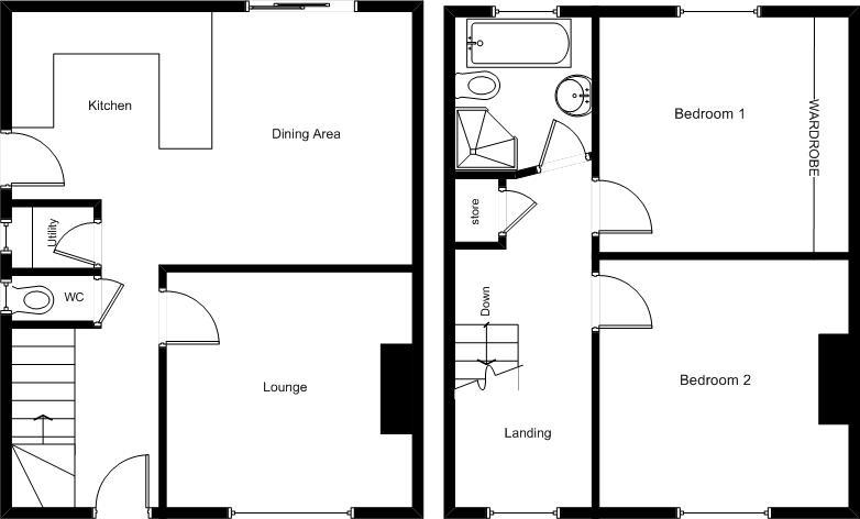 2 Bedrooms Semi-detached house for sale in Ruiton Street, Lower Gornal DY3