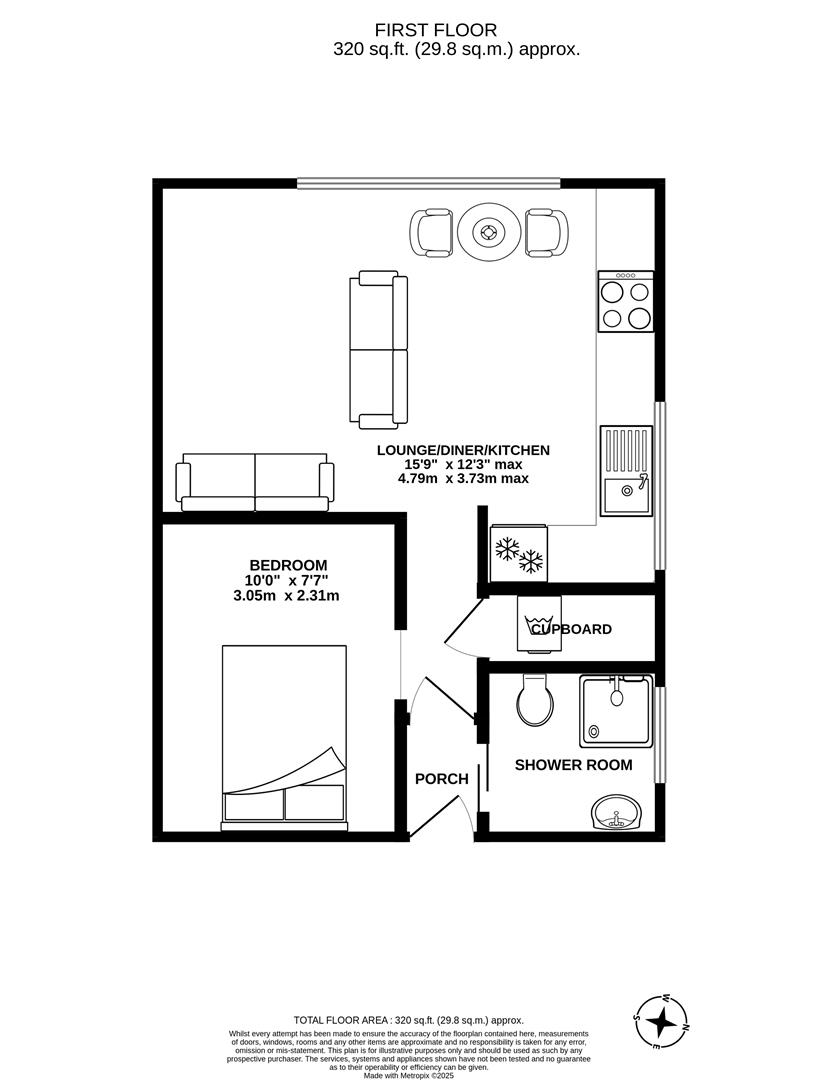 23, Marlborough Court, Royal Wootton Bassett floorplan