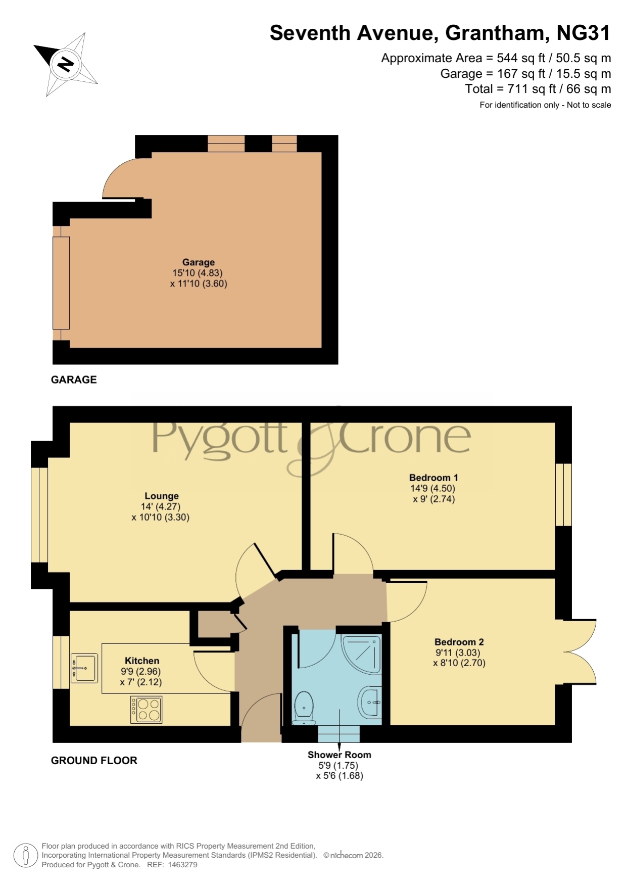 2, Seventh Avenue, Grantham floorplan
