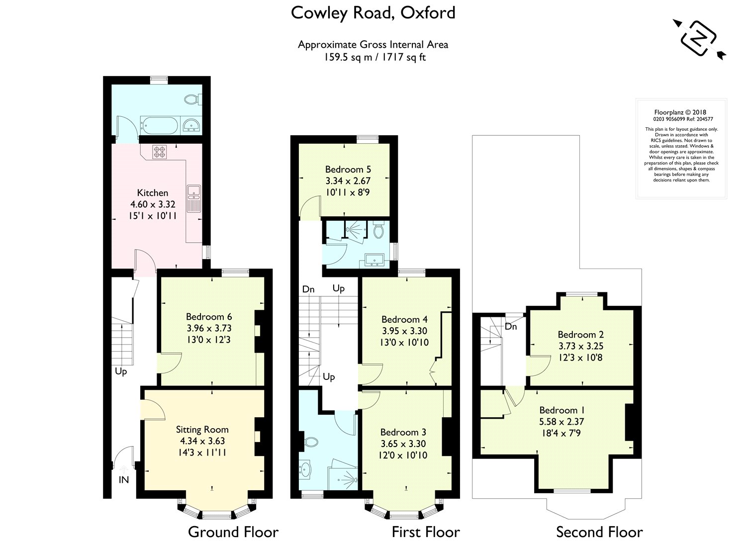 6 Bedrooms Terraced house for sale in Cowley Road, Oxford, Oxfordshire OX4