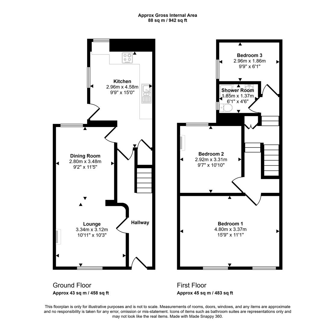 22, Heol Nazareth, Llanelli floorplan