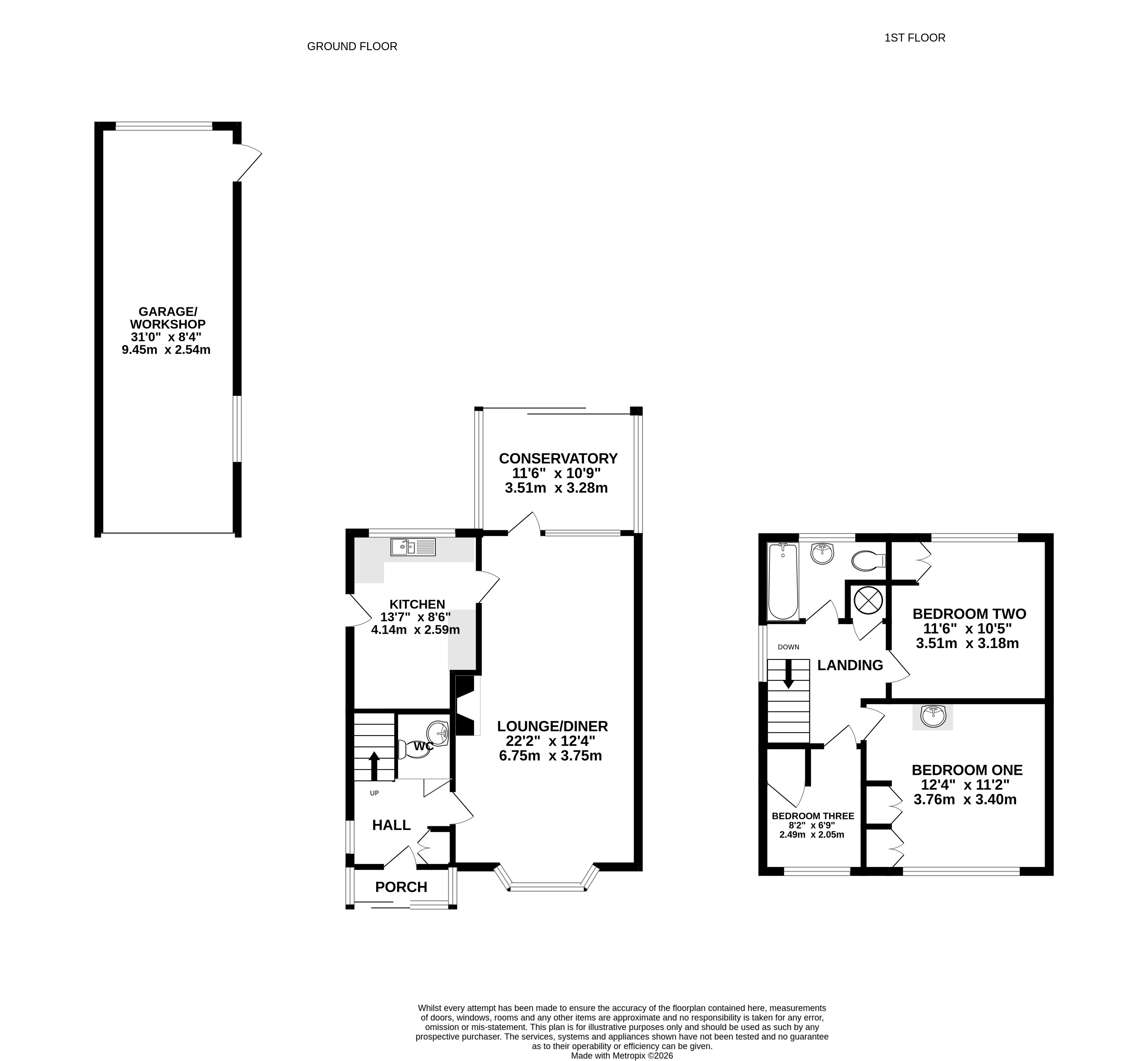 Trafford,, Westwood Lane, Guildford floorplan