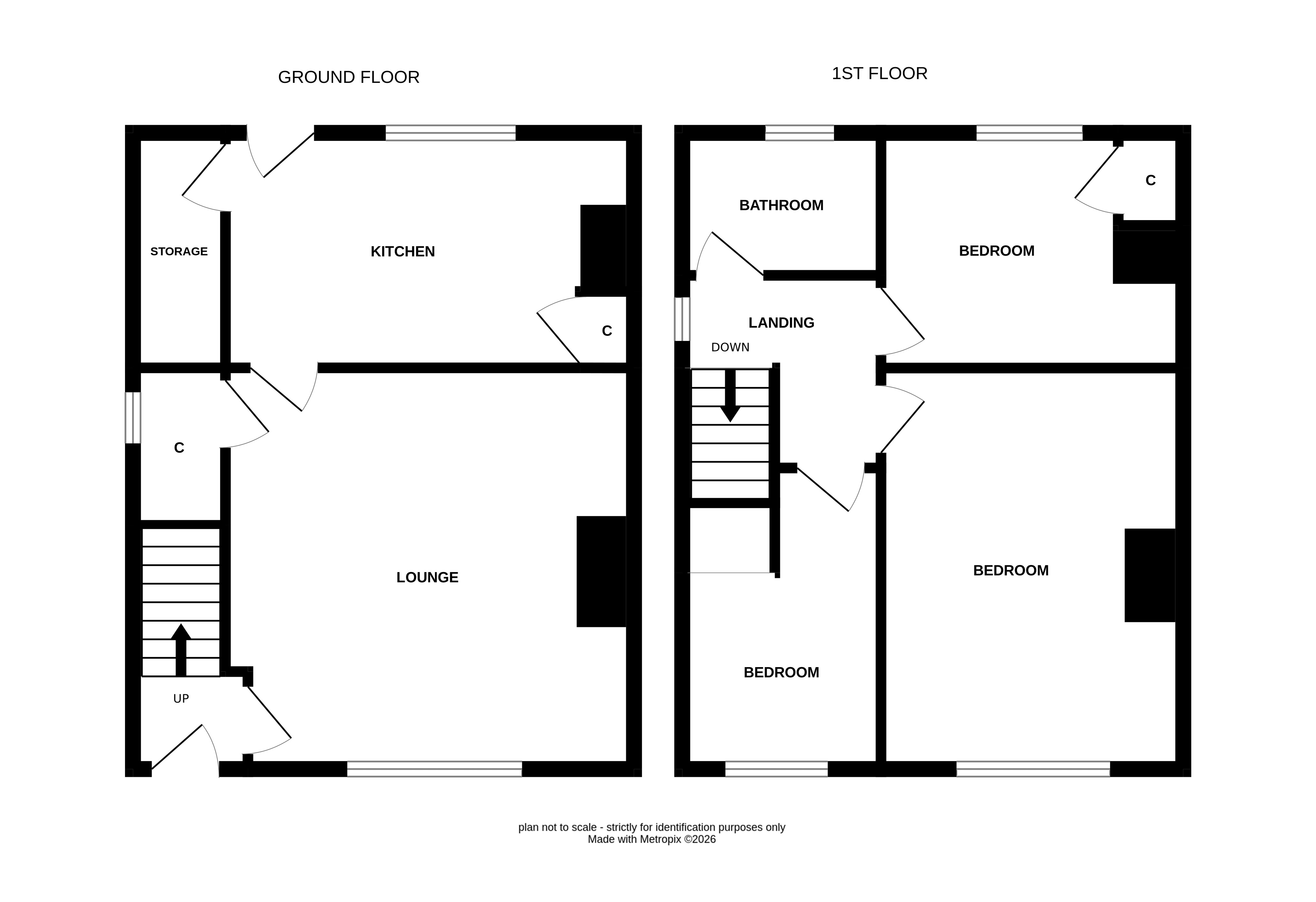 115, Cliff Road, Wakefield floorplan