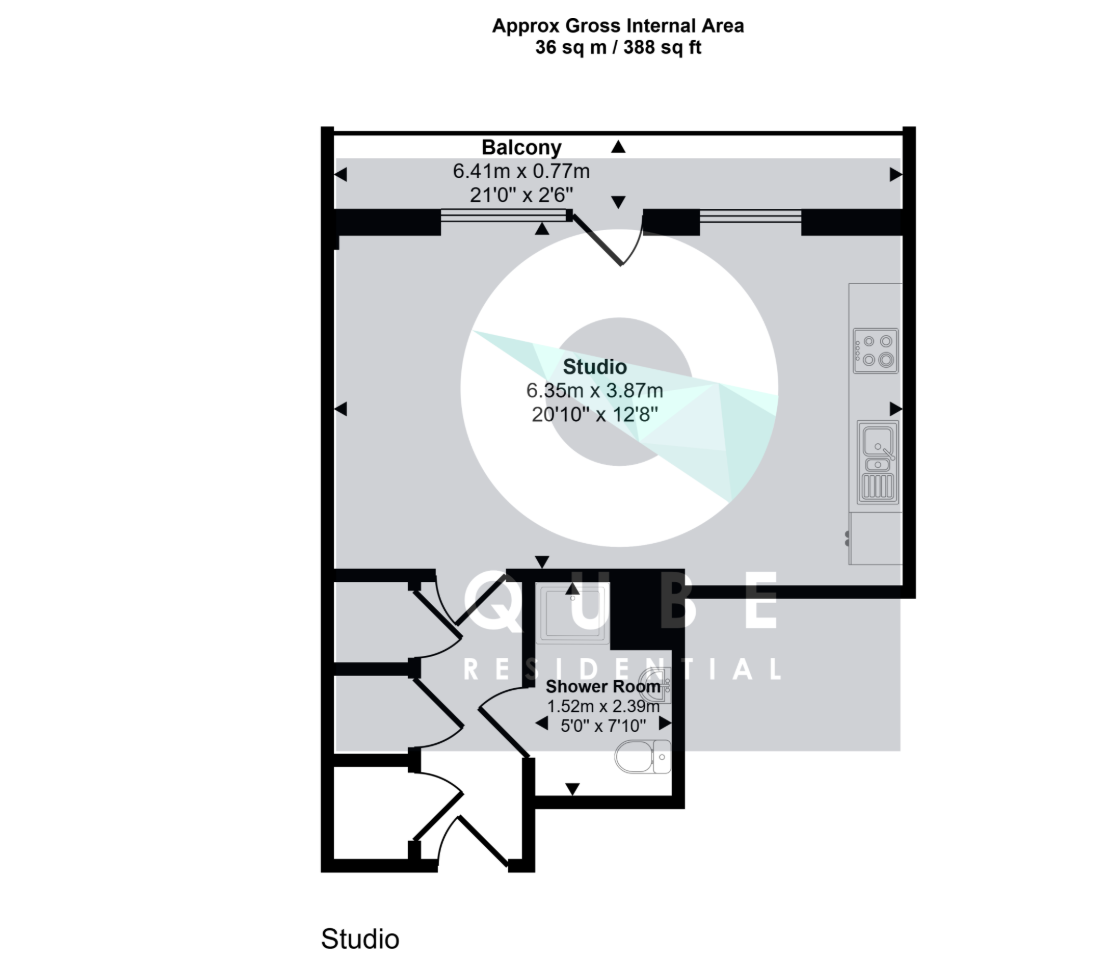 Apartment 31, Bridgewater Gate,, Woden Street, Salford floorplan