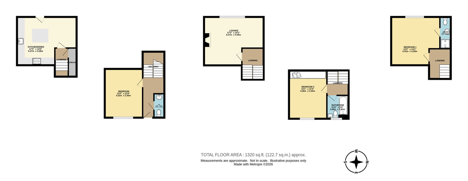 56, Lower Saltram, Plymouth floorplan