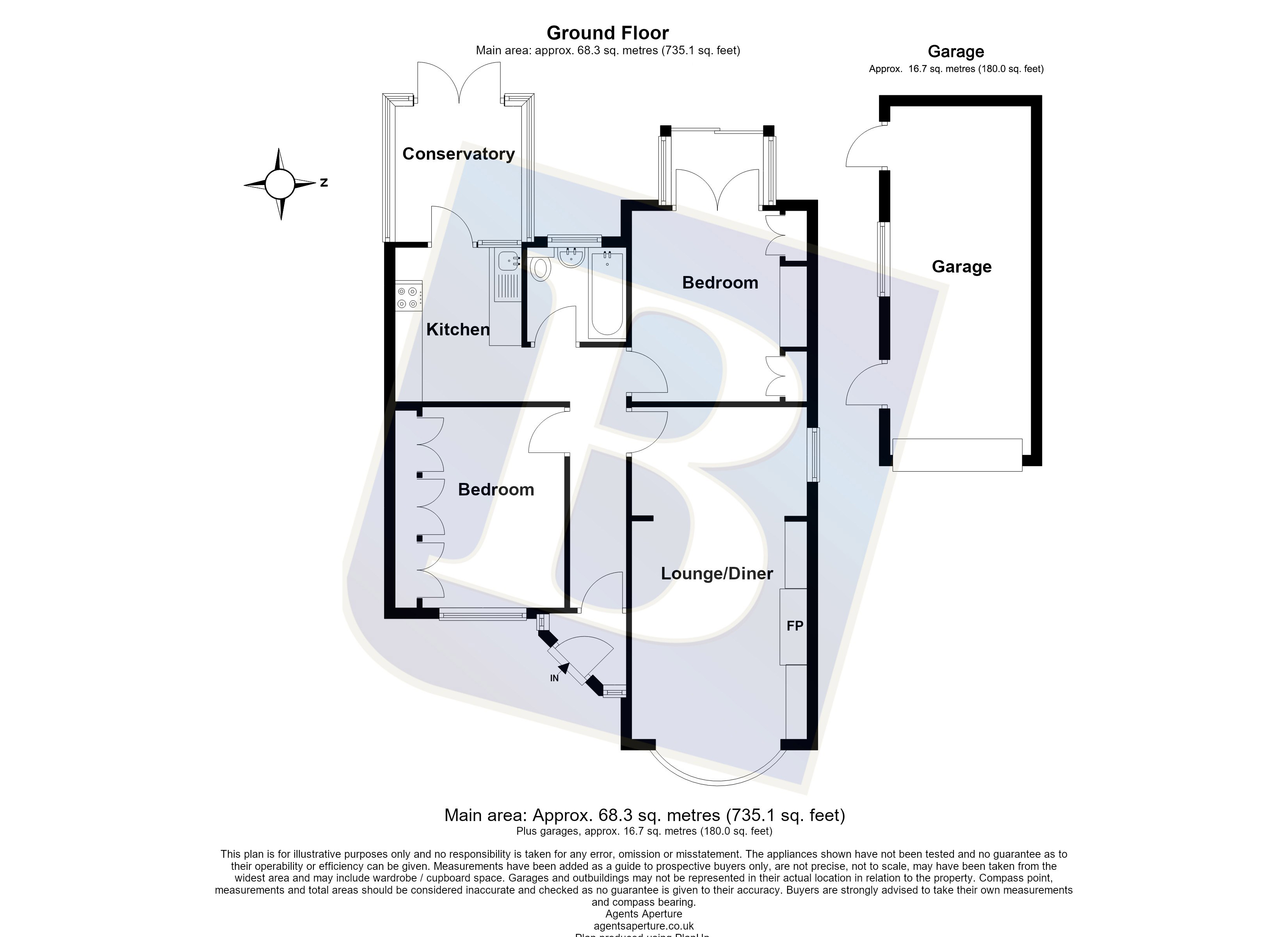 Mansfield Gardens, Hornchurch floorplan