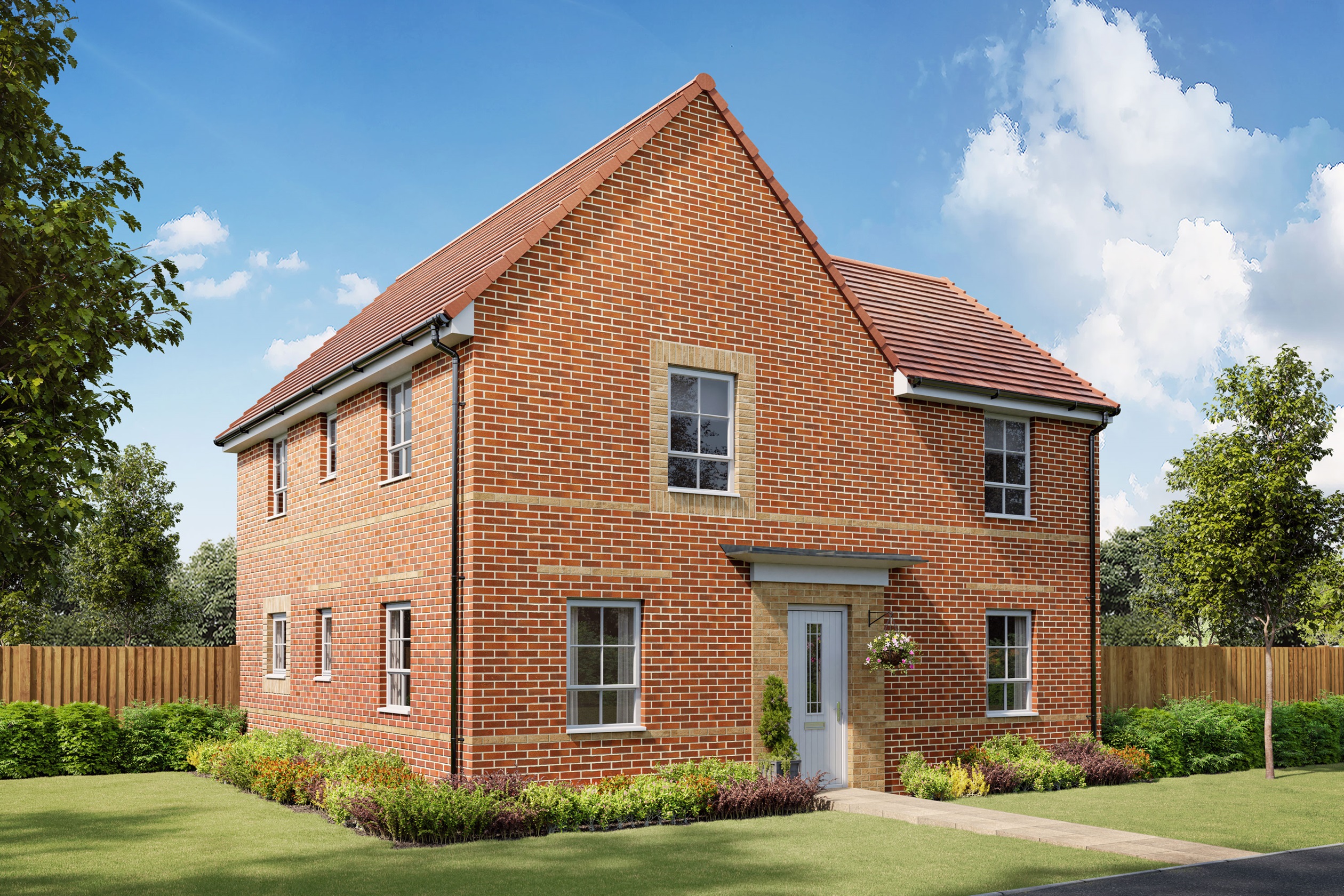 Property 1 of 10. Exterior CGI View Of Our 4 Bed Alderney Home