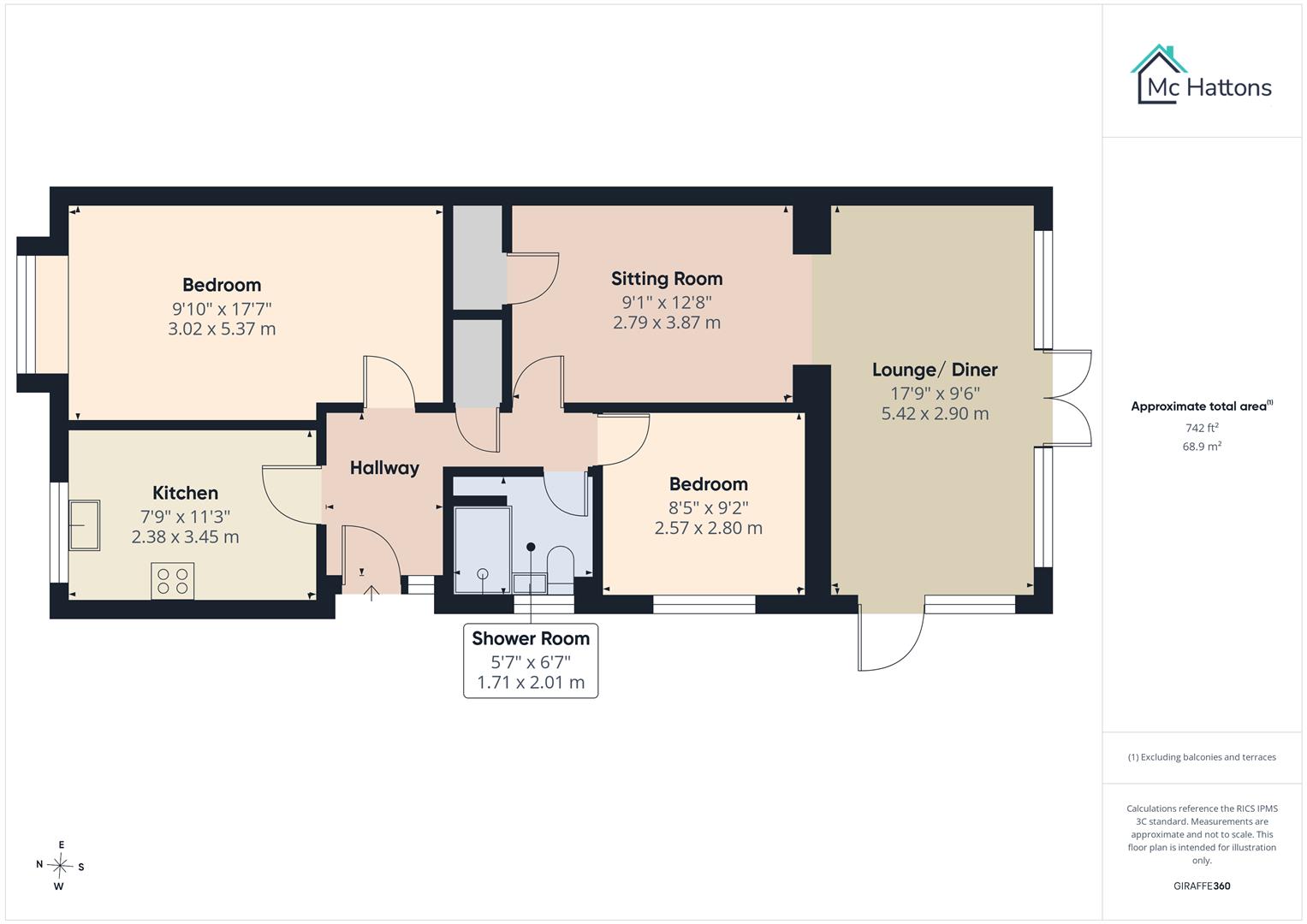 23, Lime Tree Way, Porthcawl floorplan