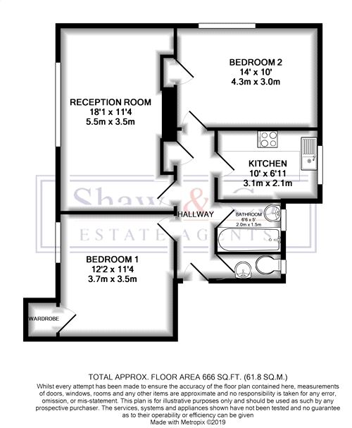 2 Bedrooms Flat to rent in Ringway, Southall, Middlesex UB2