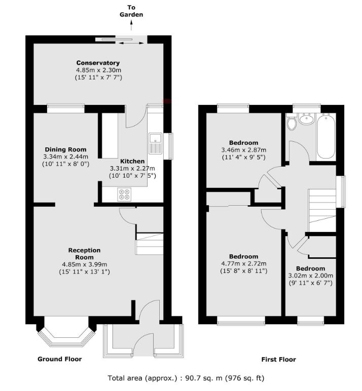 40, Wardell Close, Mill Hill floorplan