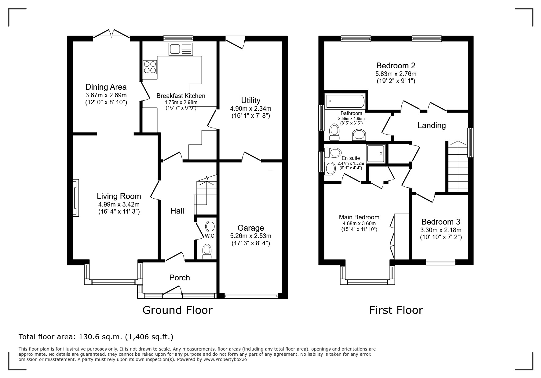 8, Weston Close, Cannock floorplan