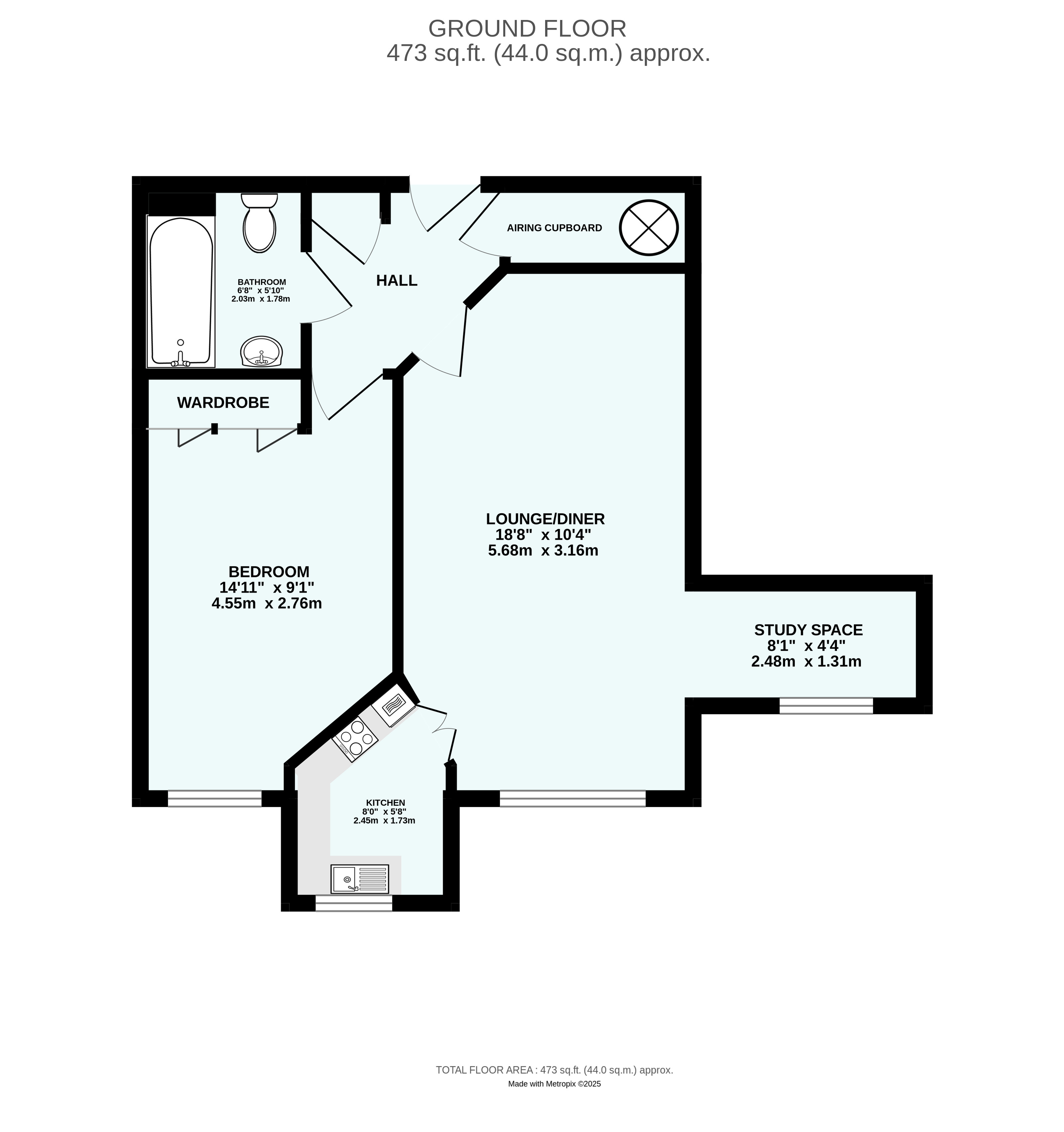 30 St. Pirans Court,, Trevithick Road, Cornwall floorplan