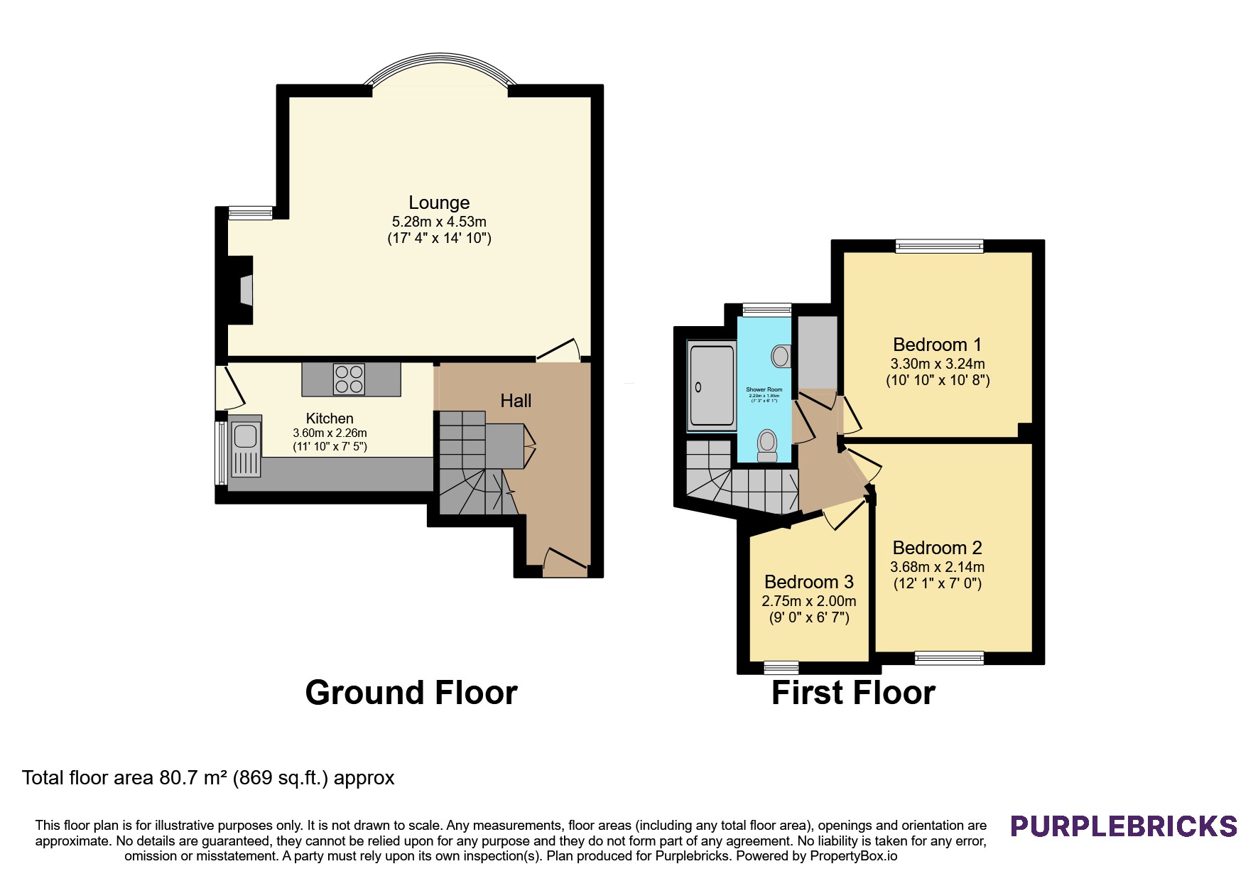 3 Durley Dene, Tyringham Road, Lelant, St. Ives floorplan