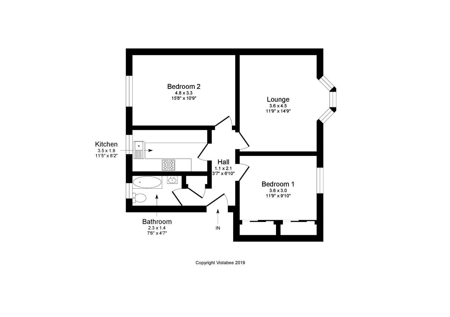 2 Bedrooms Flat for sale in Dumbarton Road, Scotstoun, Glasgow G14