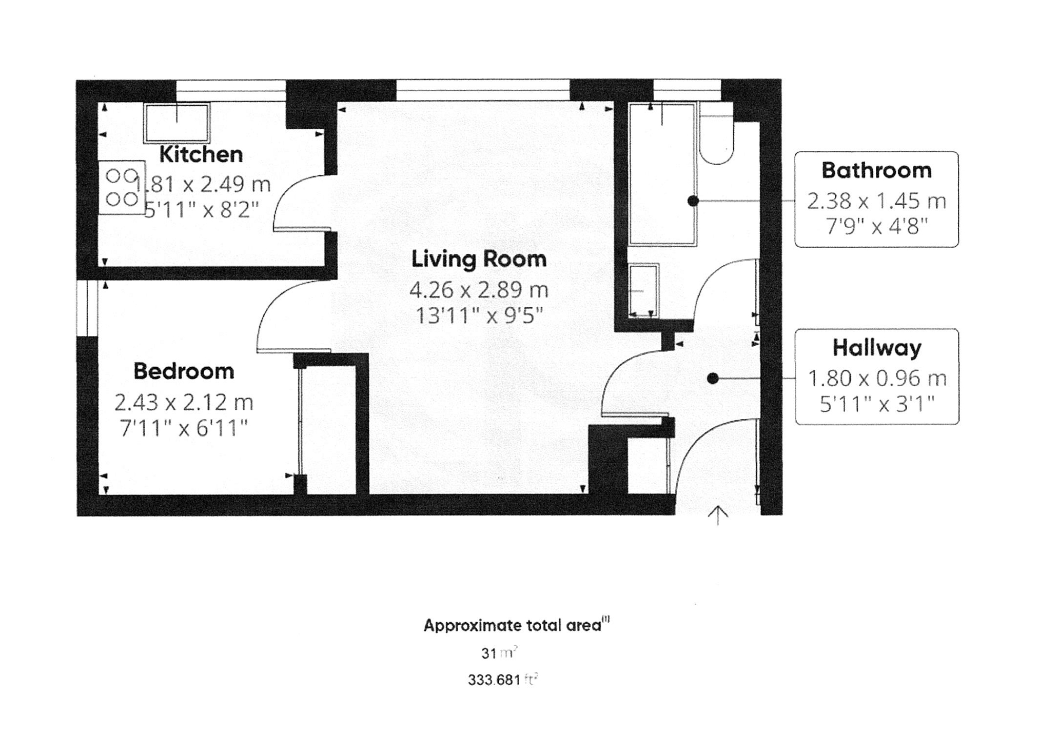 52, Scottwell Drive, London floorplan