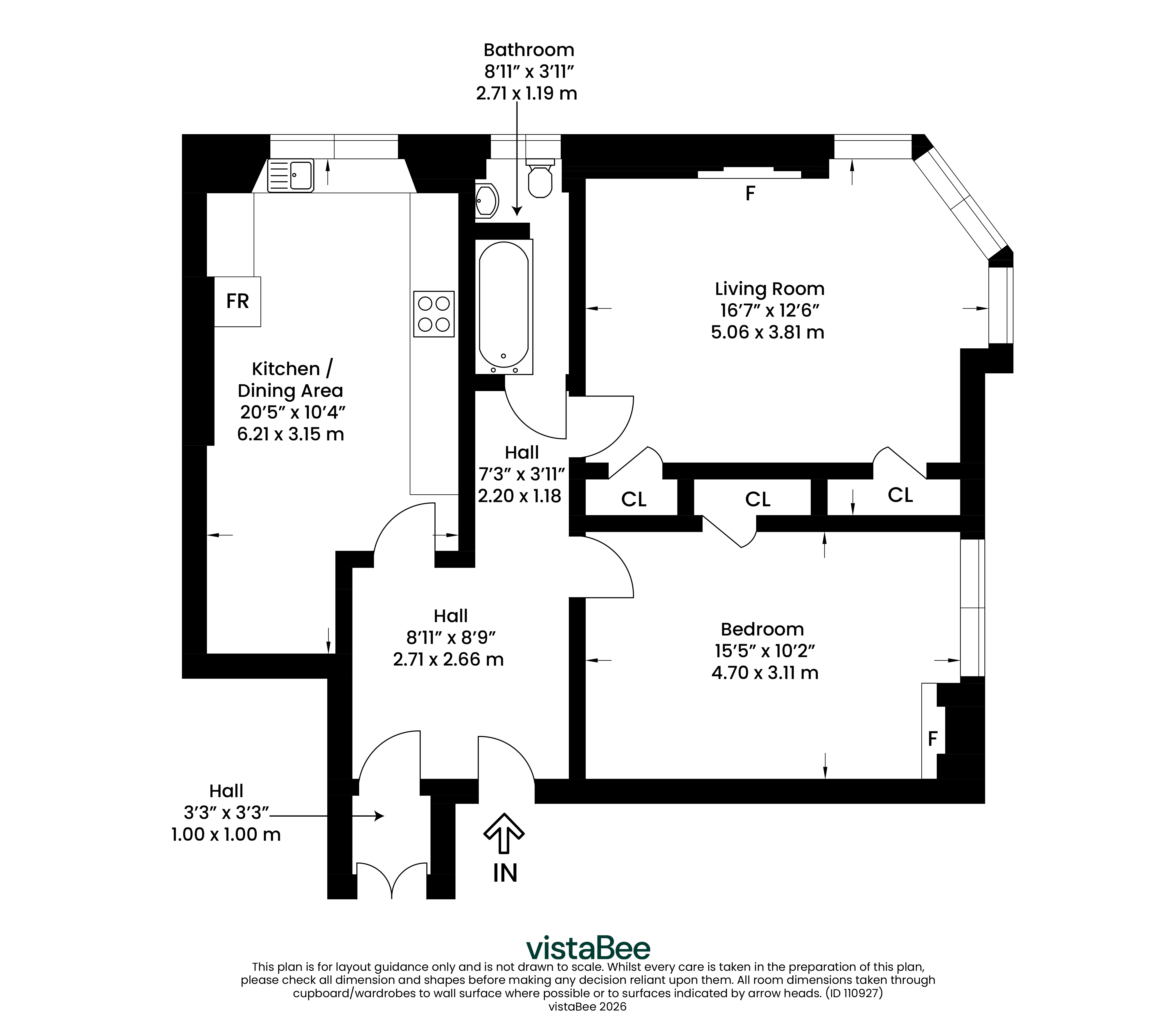 1/2, 113, Kilmarnock Road, Glasgow floorplan