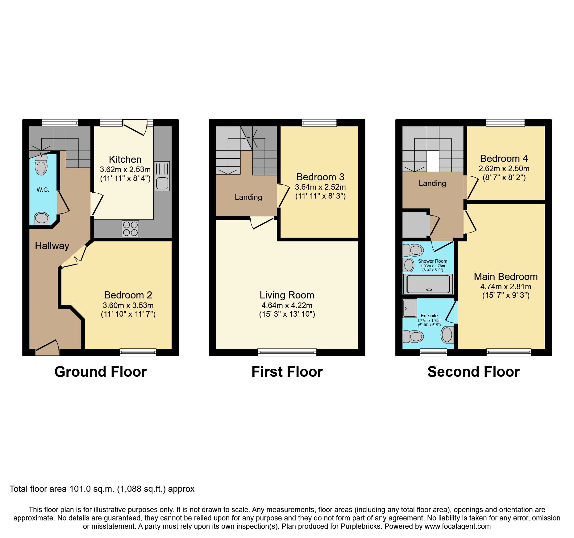 11, Northcote Avenue, Manchester floorplan