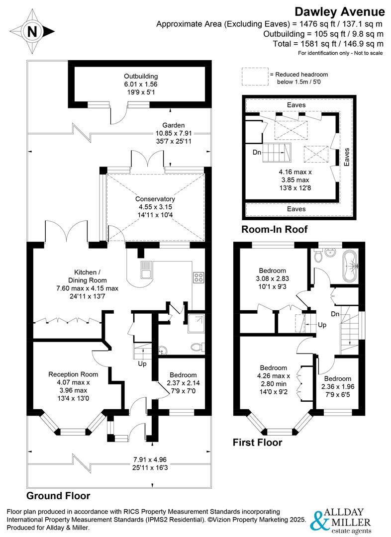 32, Dawley Avenue, Uxbridge floorplan