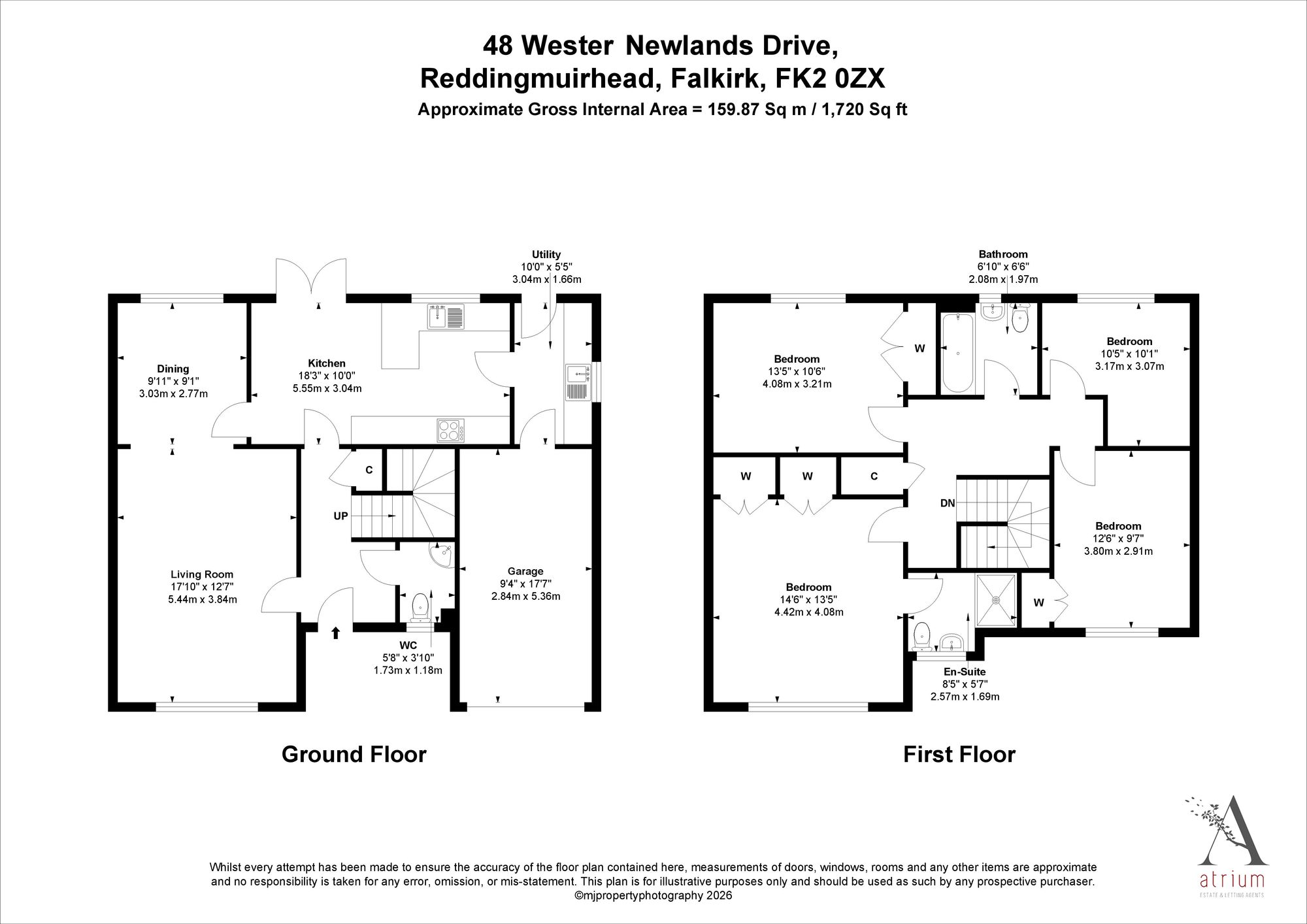 48 Wester Newlands Drive, Falkirk floorplan