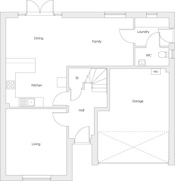 Off Newton Church Road, Danderhall, Dalkeith floorplan