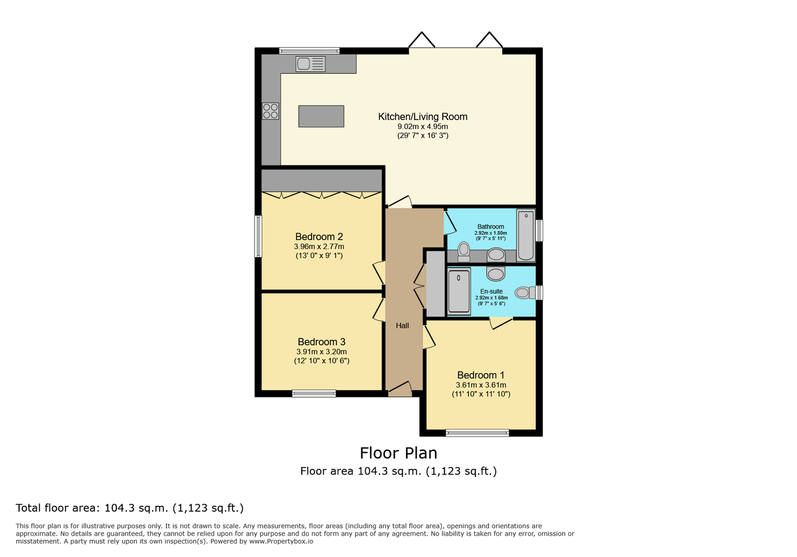 9, Selsdon Close, Kidderminster floorplan