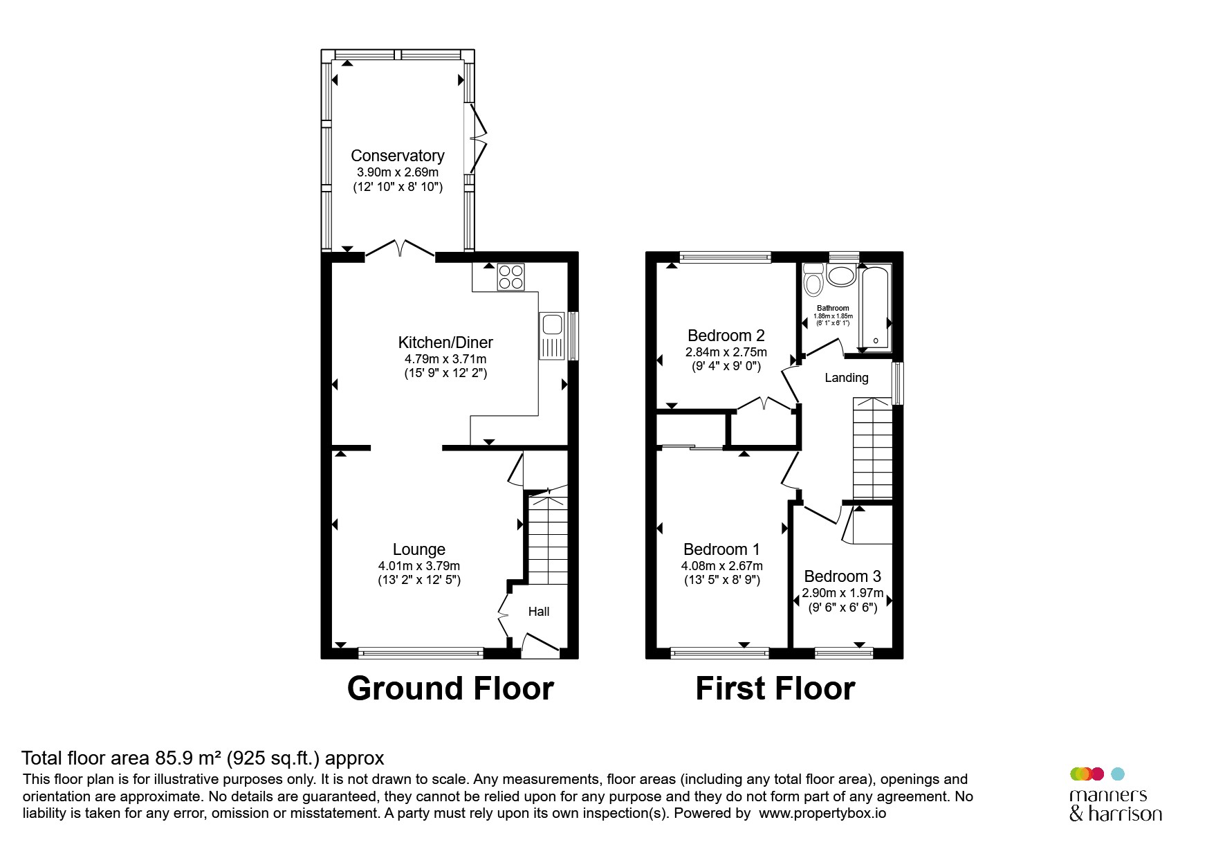 3, Fleetham Grove, Stockton-On-Tees floorplan