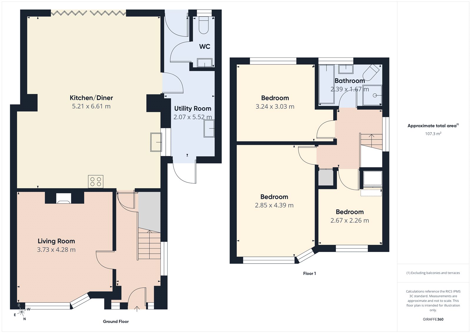 75, Kings Head Lane, Bristol floorplan