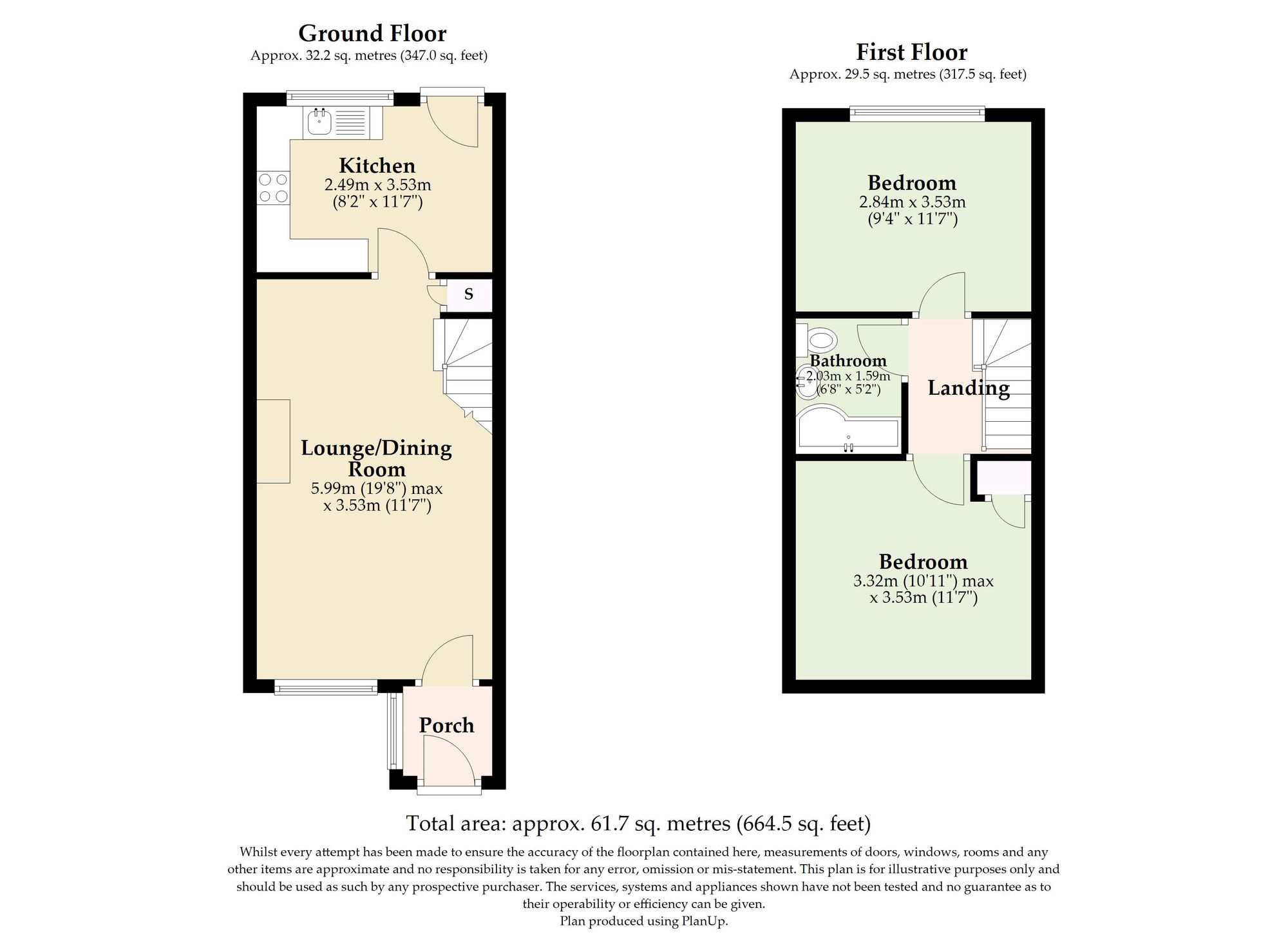 27 Crowhurst Close, Lowestoft floorplan