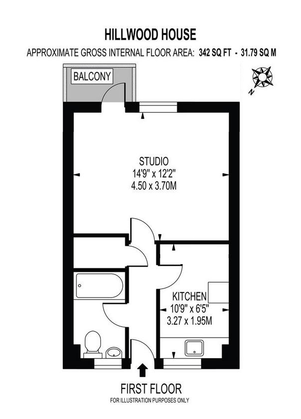 Polygon Road, London floorplan