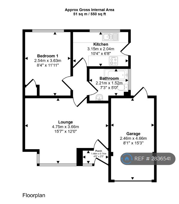Caro Road Canvey Island, Canvey Island, Canvey Island floorplan