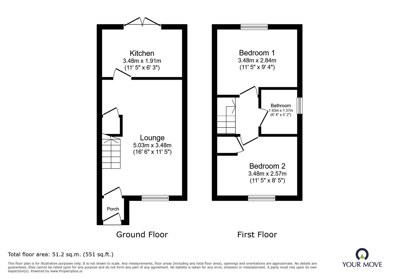 Roewood Close, Nottingham floorplan