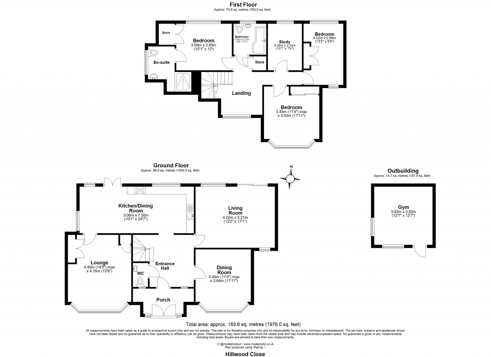4 Hillwood Close, Hutton, Brentwood floorplan