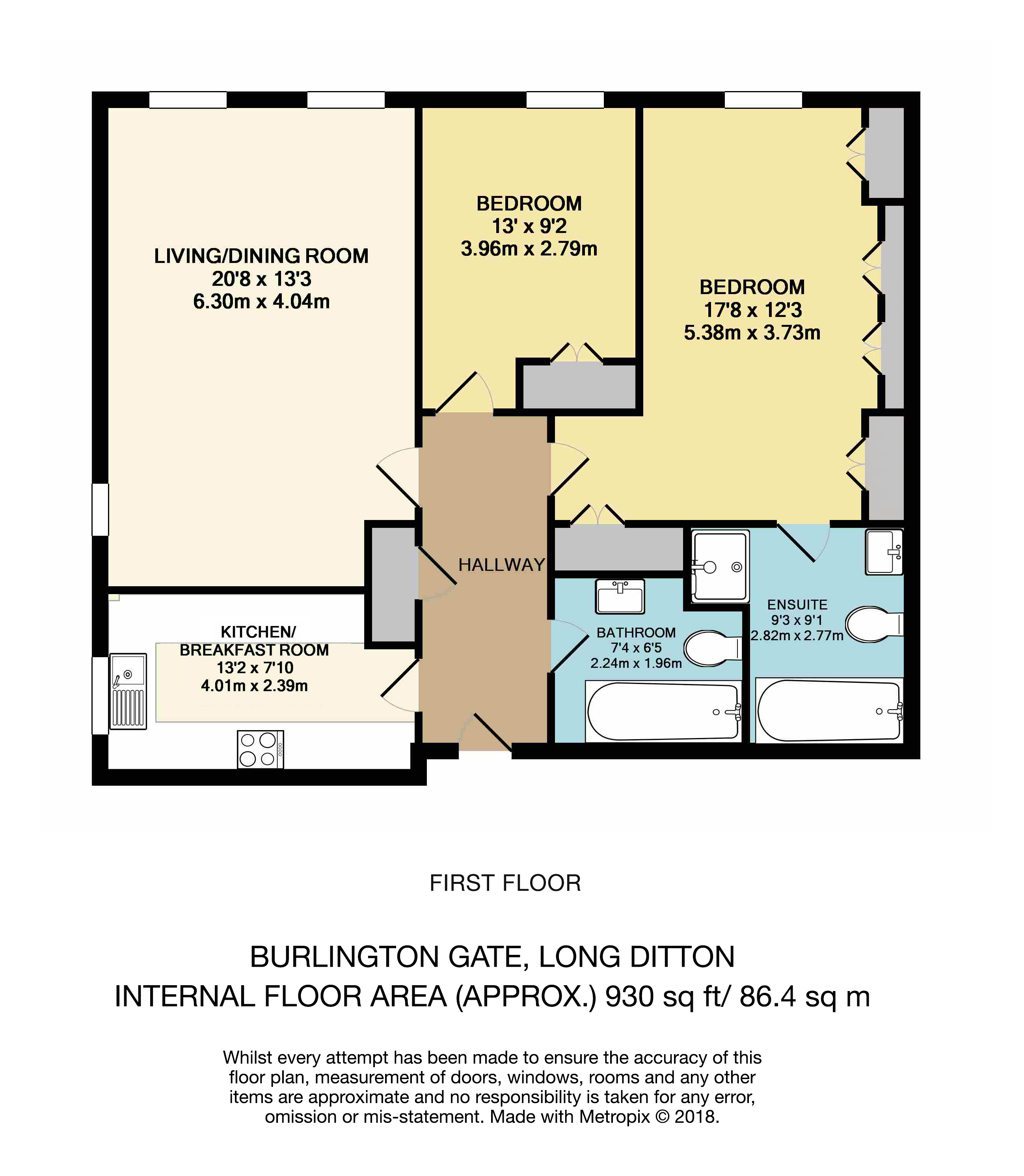 2 Bedrooms Flat for sale in Chadwick Place, Surbiton KT6