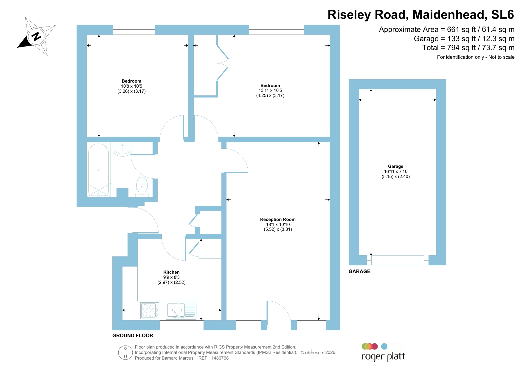 10, Riseley Road, Maidenhead floorplan