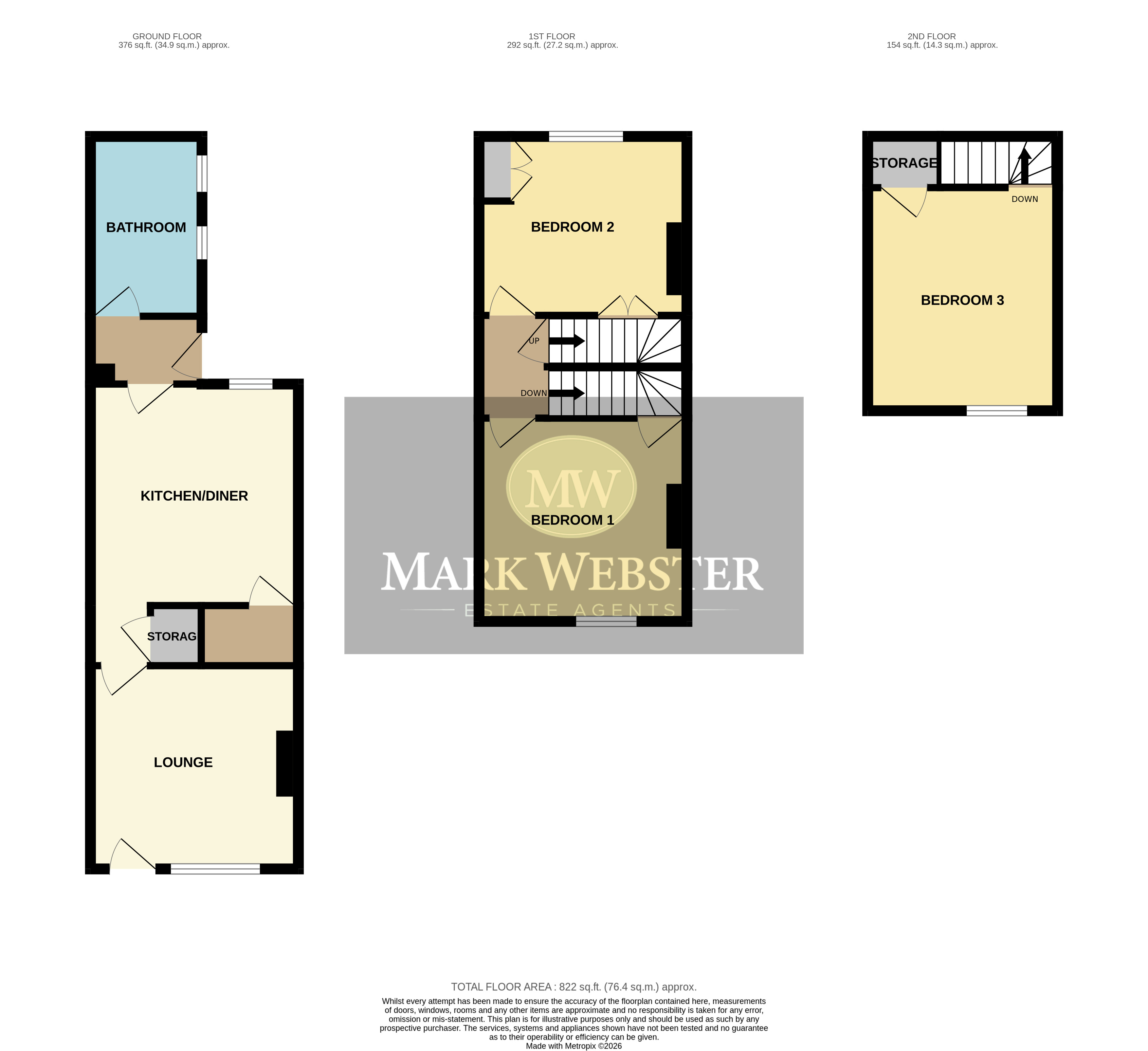 Station Street, Atherstone floorplan