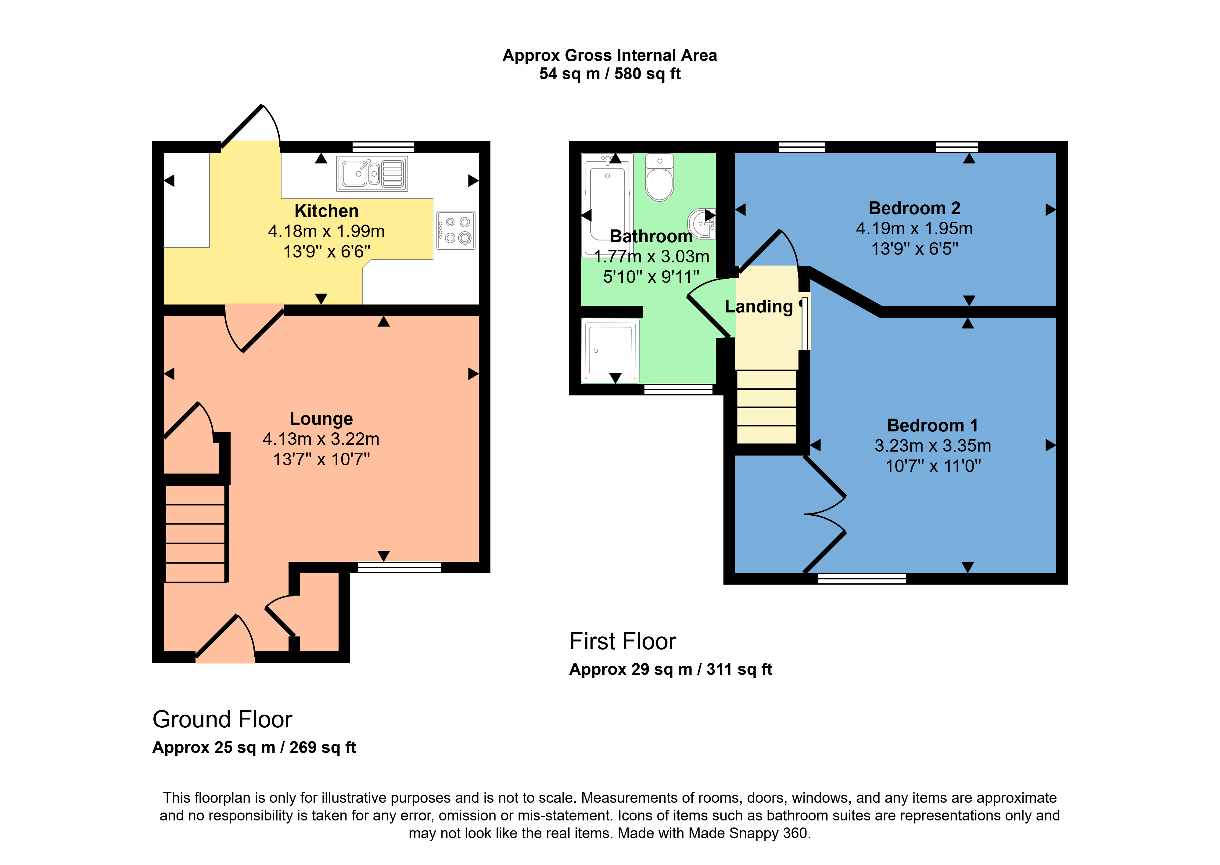 Broomfield Road, Swanscombe floorplan