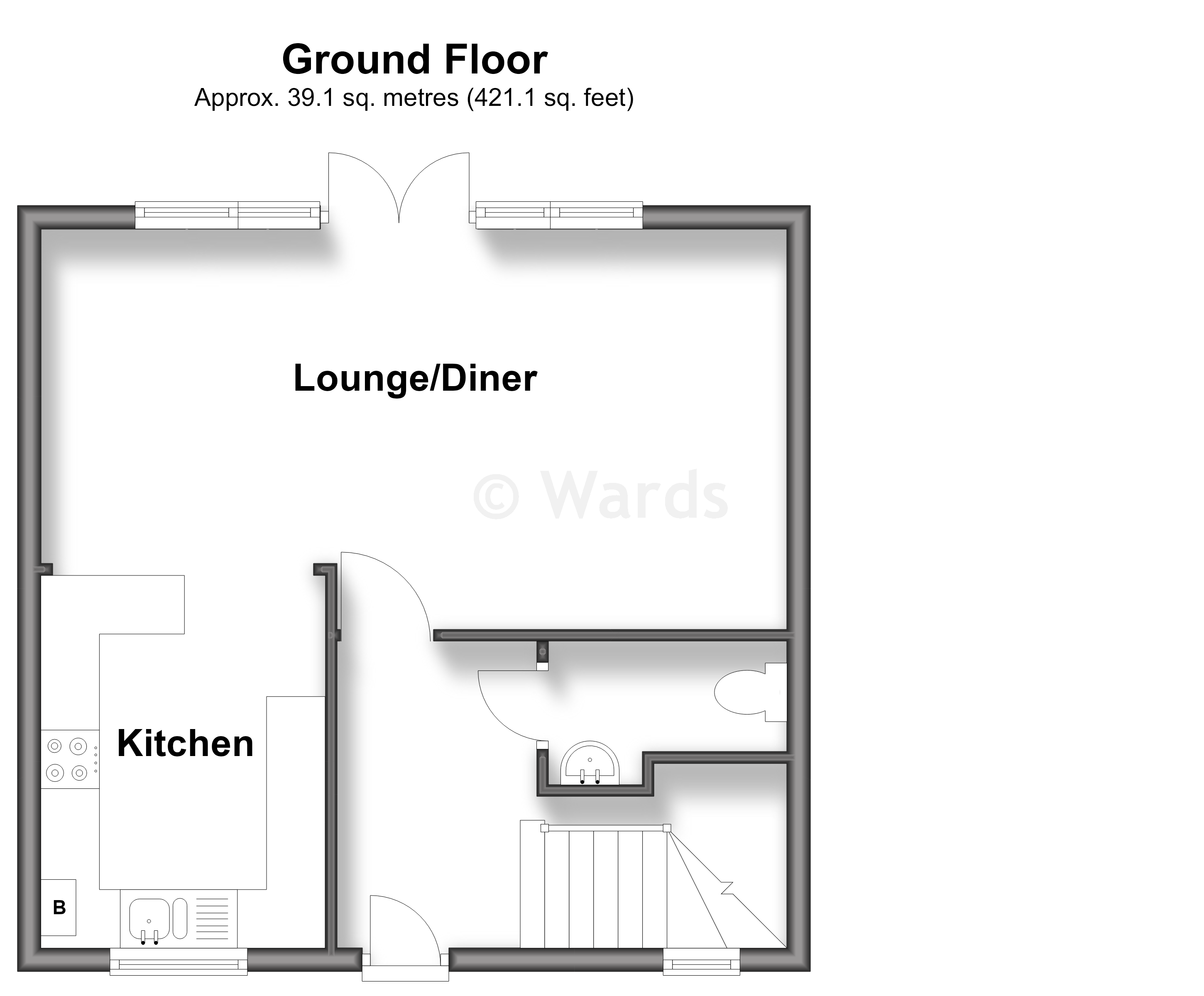 16, Brambling Close, Greenhithe floorplan